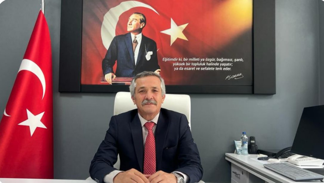 Müdürümüz Sayın Faruk KAYA'nın 10 Kasım Atatürk'ü Anma Günü Mesajı